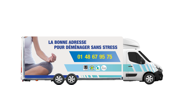 Entreprise de déménagement : camion Organidem