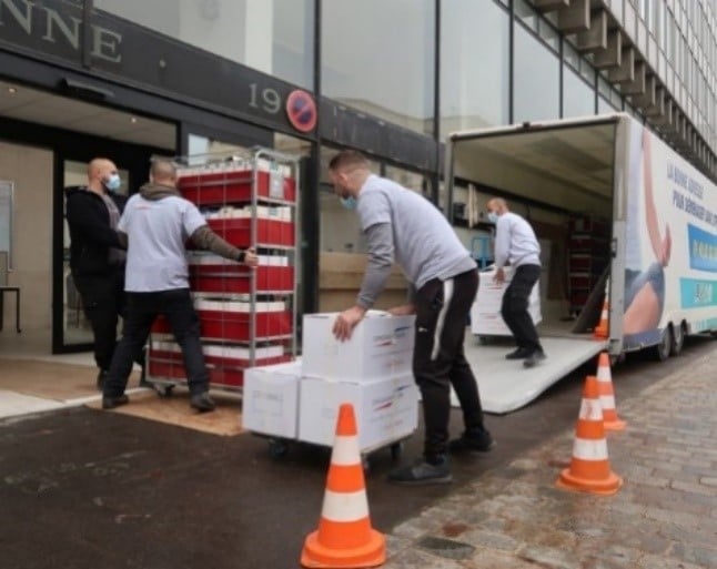 société de déménagement d'entreprise Paris